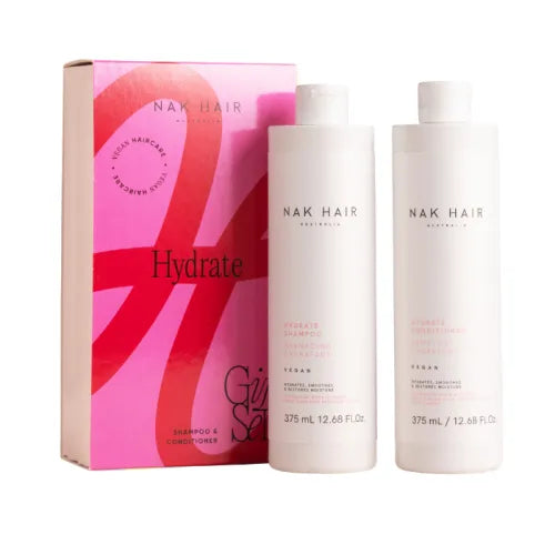 NAK Hydrate Shampoo & Conditioner Duo 2 x 375ml